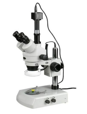 PSAW BINOCULAR MICROSCOPE STEREO ZOOM WITH CAMERA AND COMPUTER SYSTEM