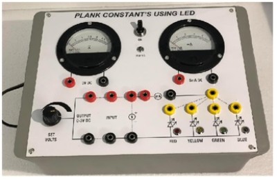 PSAW EXPERIMENTAL SETUP FOR THE DETERMINATION OF PLANCKS CONSTANT USING LED B15