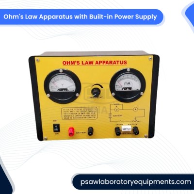 Ohm's Law Apparatus with Built-in Power Supply|PSAW